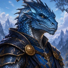 Portrait of a Bozak Draconian