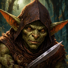 Portrait of a Goblin