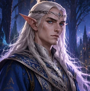 Portrait of a Silvanesti Elf