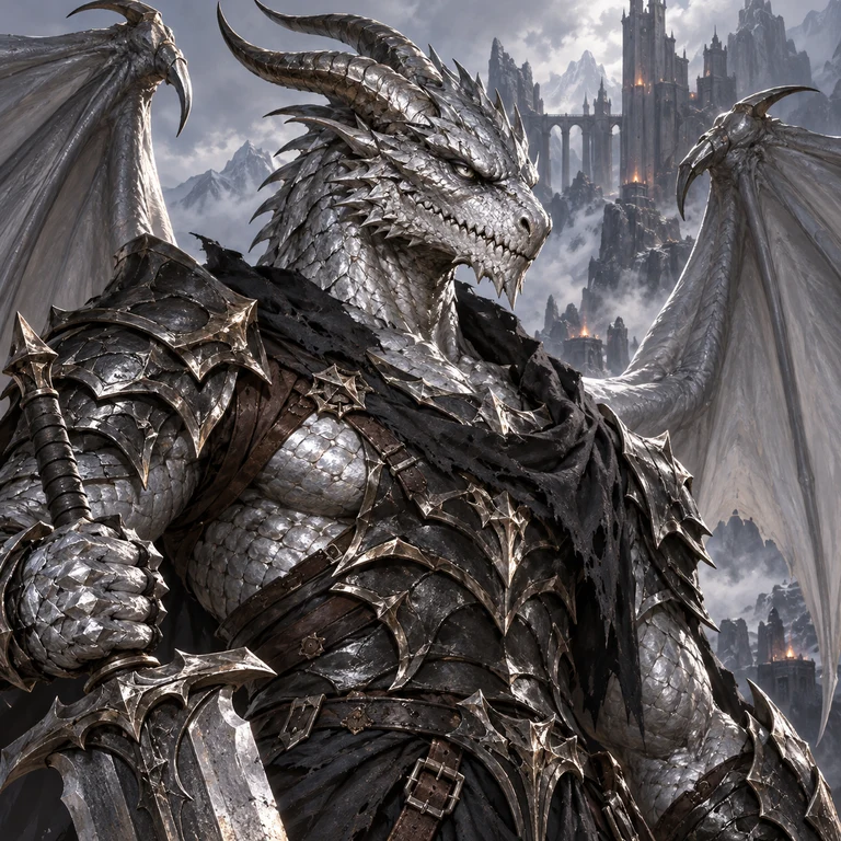 Portrait of a Sivak Draconian