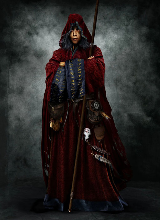 Image of a red robed wizard.